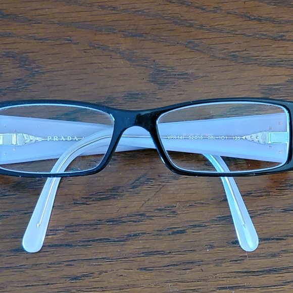 PRADA VPR 141 RECTANGULAR FULL RIM EYEGLASS FRAMES - AUTHENTIC - Picture 1 of 7